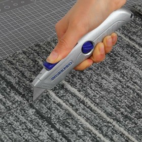 Taglierino Workpro Sk5 Argentato Alluminio