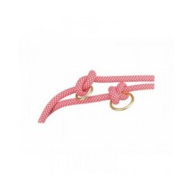 Guinzaglio regolabile per cane Trixie Soft Rope Rosso Crema S S/XL