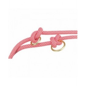 Guinzaglio regolabile per cane Trixie Soft Rope Rosso Crema S S/XL