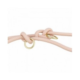 Guinzaglio regolabile per cane Trixie Soft Rope Rosa S S/XL