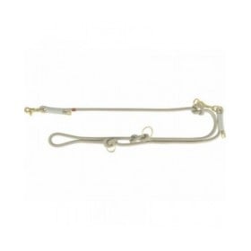 Guinzaglio regolabile per cane Trixie Soft Rope Grigio Grigio chiaro S S/XL