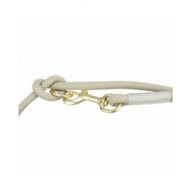 Guinzaglio regolabile per cane Trixie Soft Rope Grigio Grigio chiaro S S/XL