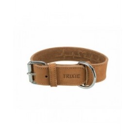 Collare per Cani Trixie Heartbeat Marrone S/M 34-40 cm