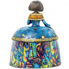 Statua Decorativa Alexandra House Living Multicolore Plastica Vestito 18 x 14 x 22 cm