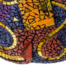 Statua Decorativa Alexandra House Living Multicolore Plastica Buddha 22 x 13 x 30 cm