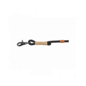 Guinzaglio regolabile per cane Trixie Be Nordic Nero Sabbia S/M
