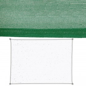 Vela parasole Vela sombreo Verde 90 x 180 x 0,5 cm Tenda