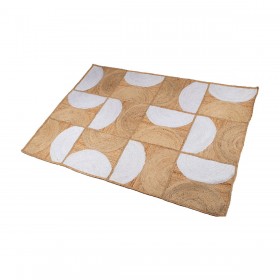 Tappeto Alexandra House Living Rattan Fibra naturale 160 x 230 cm