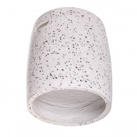 Sgabello Terrazzo Bianco 40 x 40 x 45 cm