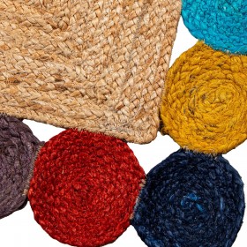 Tappeto Alexandra House Living Naturale Rattan Fibra naturale 60 x 100 cm