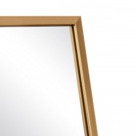 Specchio Dorato Alluminio Cristallo 50 x 2,5 x 160 cm