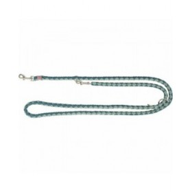 Guinzaglio regolabile per cane Trixie Azzurro Verde L/XL 2 m