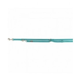 Guinzaglio regolabile per cane Trixie Premium Azzurro Chiaro M/L