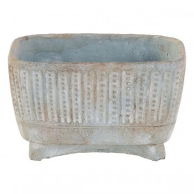 Vaso 22,7 x 22,7 x 13,5 cm Cemento