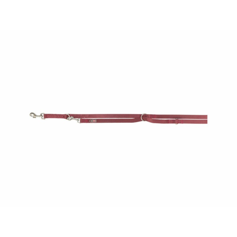 Guinzaglio regolabile per cane Trixie Premium Rosso M/L