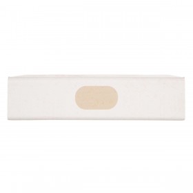 Scatola Decorativa Fiori Tela 24 x 18 x 6 cm DMF (2 Pezzi)