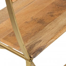 Scaffale Alexandra House Living Metallo 91 x 36 x 180 cm