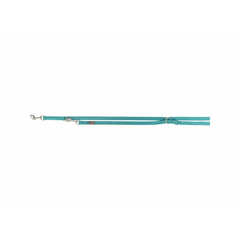 Guinzaglio regolabile per cane Trixie Premium Azzurro Chiaro XS/S