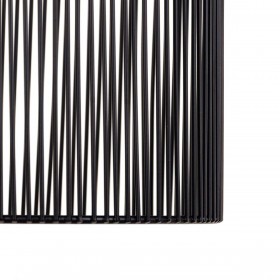 Lampadario 27 x 27 x 30,5 cm Nero Ferro Ø 27 cm