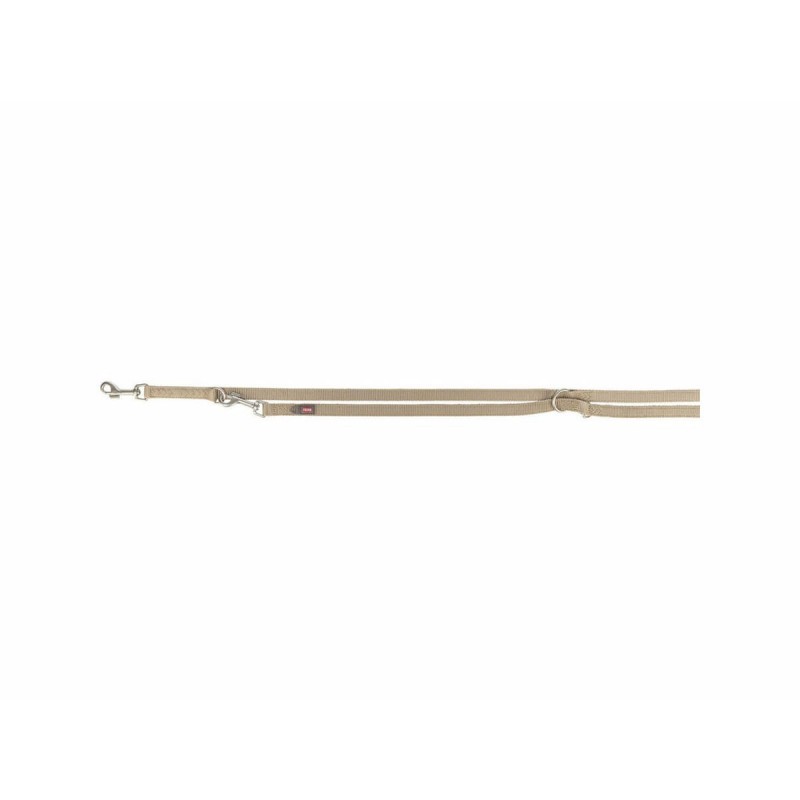 Guinzaglio regolabile per cane Trixie Premium Sabbia XS/S