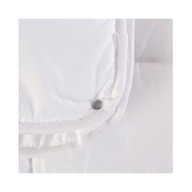 Piumino Letto HappyFriday Basic Bianco 120 + 250 g/m² 180 x 220 cm (2 Pezzi)