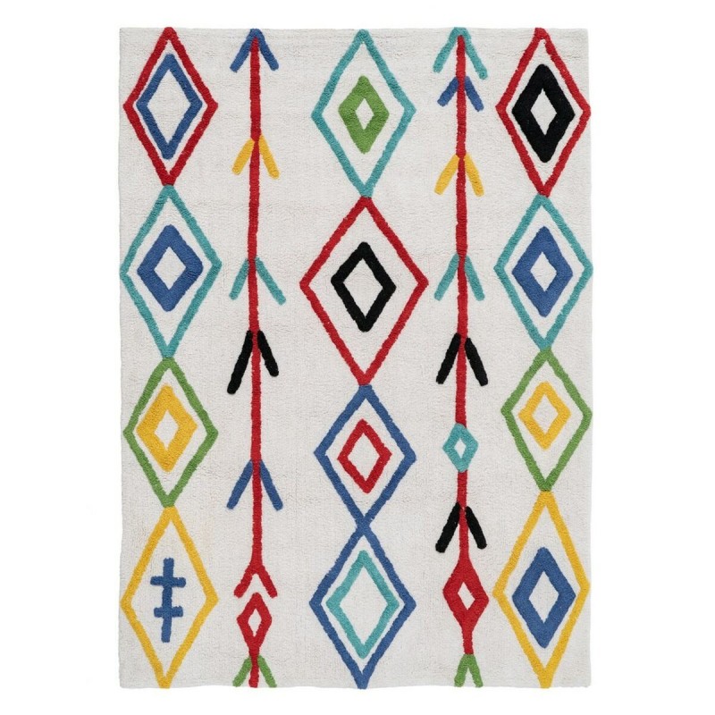 Tappeto per Bambini 100 % cotone 160 x 120 cm 160 x 120 x 1 cm