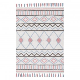 Tappeto per Bambini 100 % cotone 160 x 120 cm 160 x 120 x 1 cm