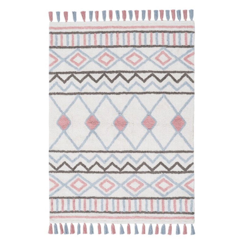 Tappeto per Bambini 100 % cotone 160 x 120 cm 160 x 120 x 1 cm