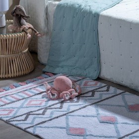 Tappeto per Bambini 100 % cotone 160 x 120 cm 160 x 120 x 1 cm