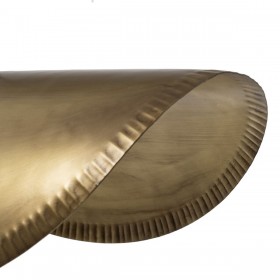 Lampadario Dorato Alluminio 220-240 V 62 x 34 x 30 cm