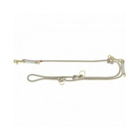 Guinzaglio regolabile per cane Trixie Soft Rope Grigio Grigio chiaro L L/XL