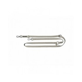 Guinzaglio regolabile per cane Trixie CityStyle Grigio chiaro M/L