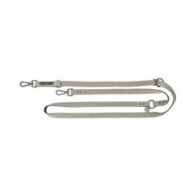 Guinzaglio regolabile per cane Trixie CityStyle Grigio chiaro M/L