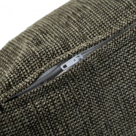 Cuscino Poliestere Cotone Grigio 50 x 30 cm