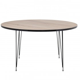 Tavolino da Caffè Alexandra House Living Marrone Legno 89 x 45 x 89 cm