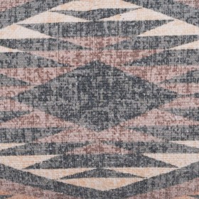 Cuscino Cotone Grigio Rosa 30 x 60 cm