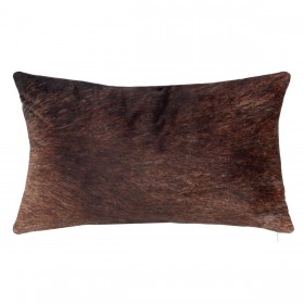 Cuscino Marrone Velluto 50 x 30 cm