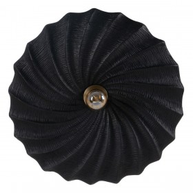 Applique da Parete Nero Alluminio Ferro A 220-240 V 51 x 10 x 51 cm