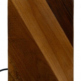 Lampada da tavolo Marrone Crema 60 W 220-240 V 25 x 25 x 51 cm
