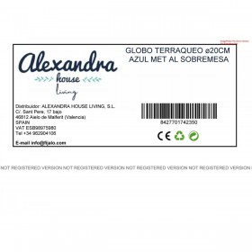 Mappamondo Alexandra House Living Multicolore Metallo 20 x 28 x 20 cm