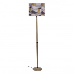 Lampada da Terra Beige Naturale 40 x 40 x 167 cm
