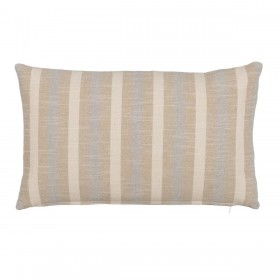 Cuscino Cotone Lino Azzurro Grigio 50 x 30 cm