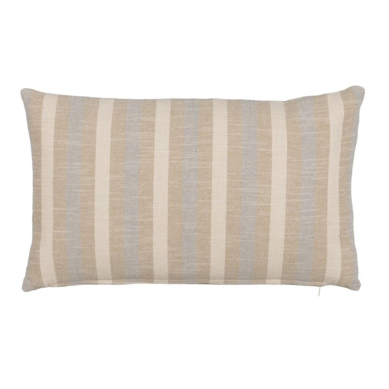 Cuscino Cotone Lino Azzurro Grigio 50 x 30 cm