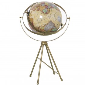 Mappamondo Alexandra House Living Multicolore Metallo 25 x 47 x 25 cm