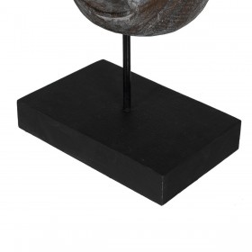 Statua Decorativa Marrone Maschera 24 x 12 x 46 cm