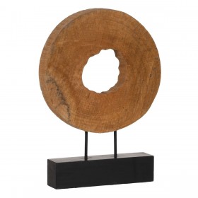 Scultura Beige Legno di mango 38 x 8 x 52 cm