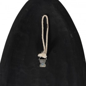 Statua Decorativa Bianco Marrone Maschera 24 x 5 x 80 cm