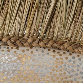 Statua Decorativa Bianco Marrone Naturale Pesce 70 x 12 x 53 cm