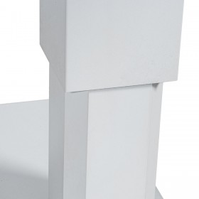 Tavolo Alexandra House Living Bianco 140 x 82 cm Regolabile