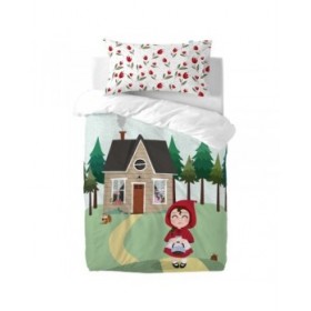 Federa HappyFriday Mr Fox Red Riding Hood Multicolore 50 x 75 cm